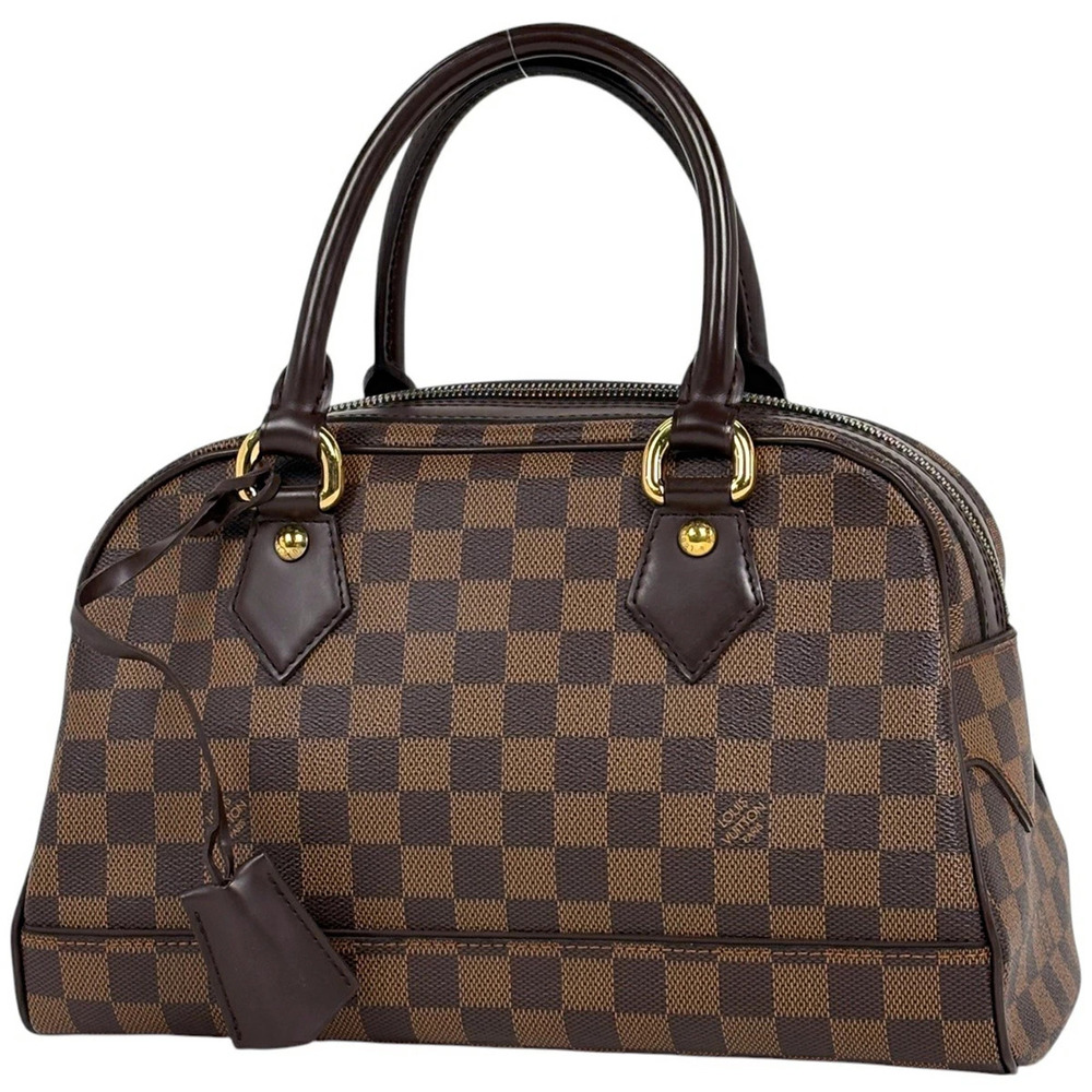 Louis Vuitton Duomo Tote Bag Handbag Damier Brown